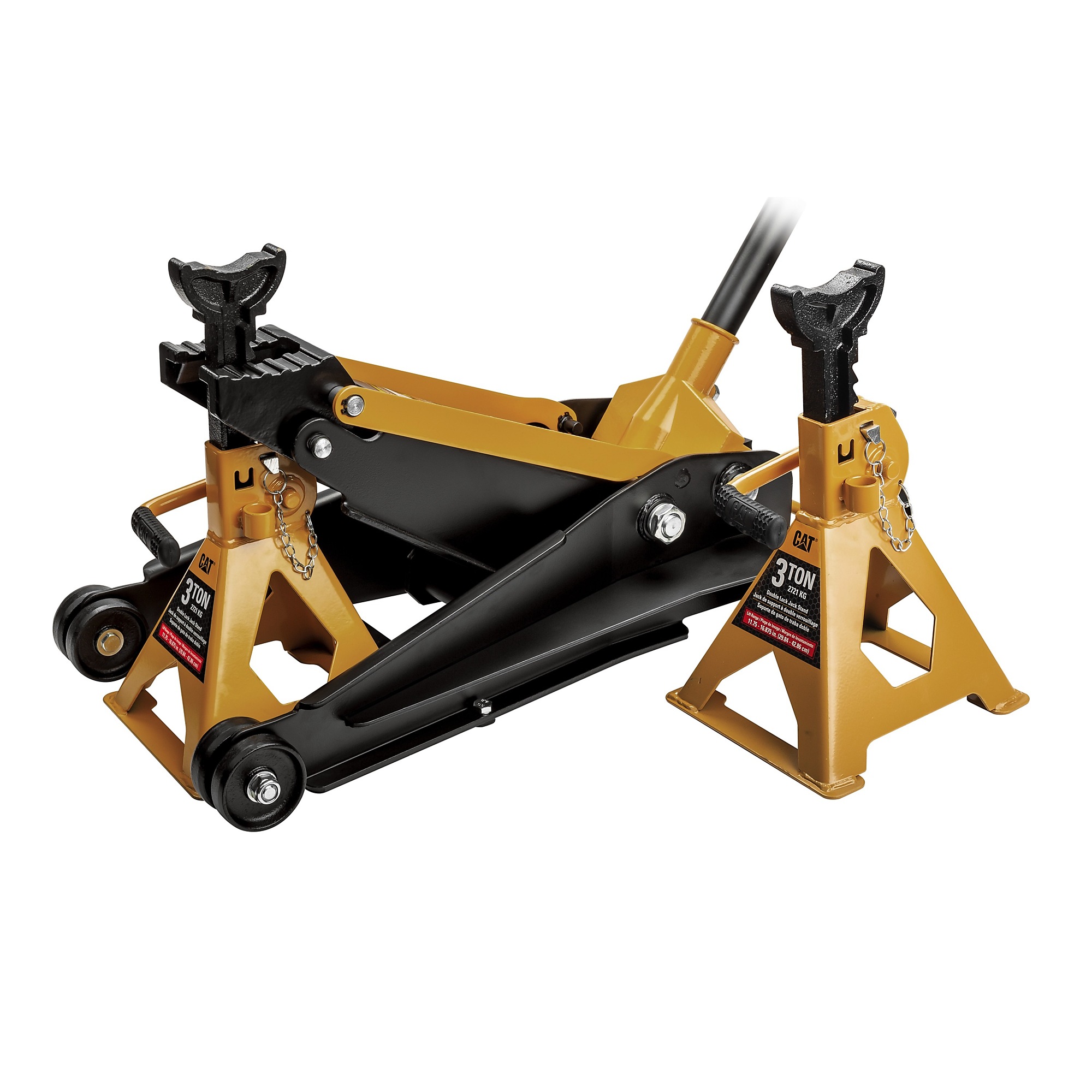 CAT, 2 Ton Universal 1-Lift Jack with 3 Ton Jack Stands, Model # 980829ECE
